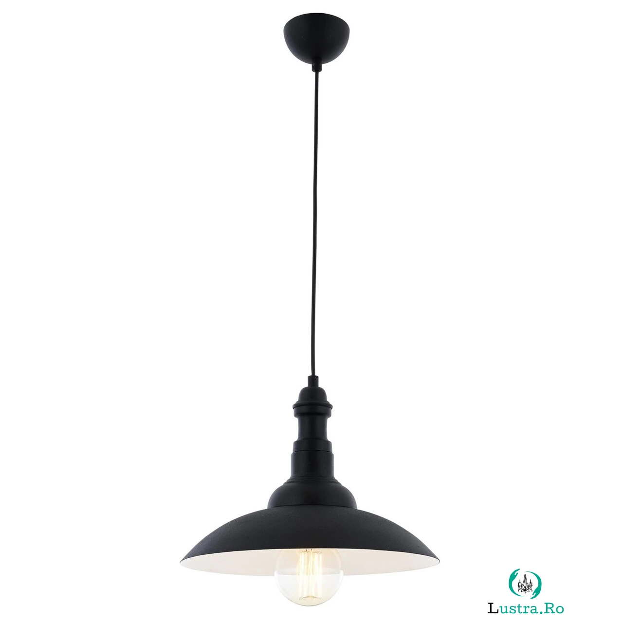 Lustra, AV-4100-M5-BSY, Avonni, 35 x 90 cm, 1 x E27, 60W, negru la 378.00 lei ron