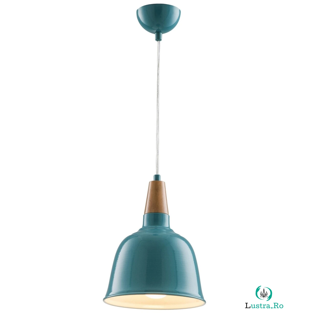 Lustra, AV-4100-A2-BTK-20, Avonni, 20 x 90 cm, 1 x E27, 60W, turcoaz