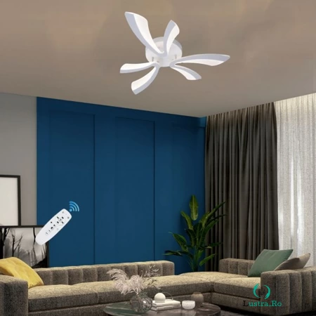 LUSTRA LED 40W CU 6 BRATE 3 CULORI+IR 610x90mm la 215.66 lei ron