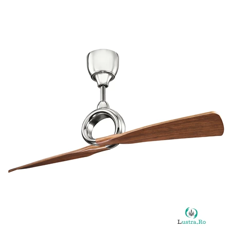 Lustra cu ventilator Link – 54in / 137cm Fan – Polished Nickel