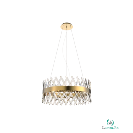 WILLIAM CHANDELIER 8xE14 GOLD