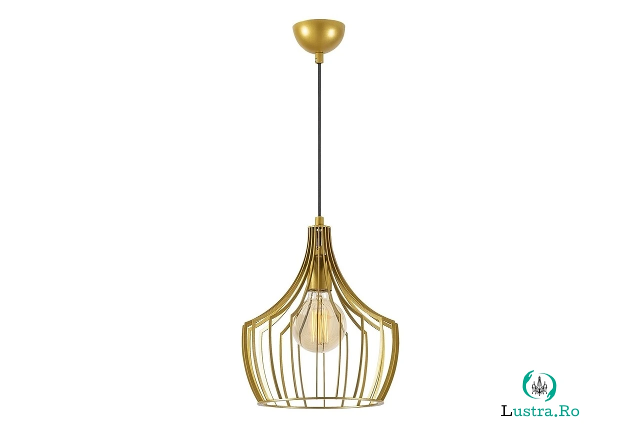 Lustra Mezopotamya N-1279, Noor, 27 x 126 cm, 1 x E27, 100W, auriu