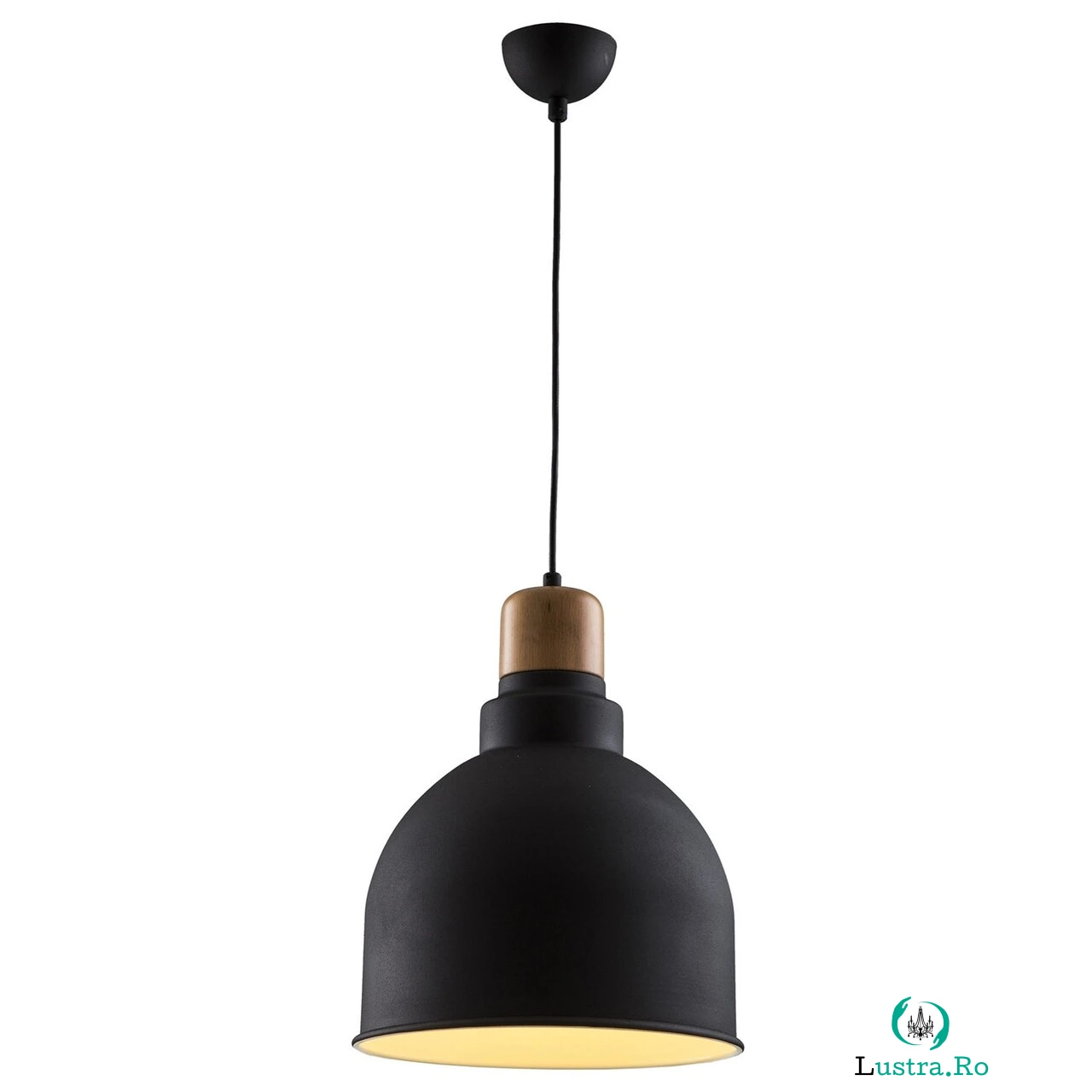 Lustra, AV-4100-A2-BSY-30, Avonni, 30 x 85 cm, 1 x E27, 60W, negru la 501.00 lei ron